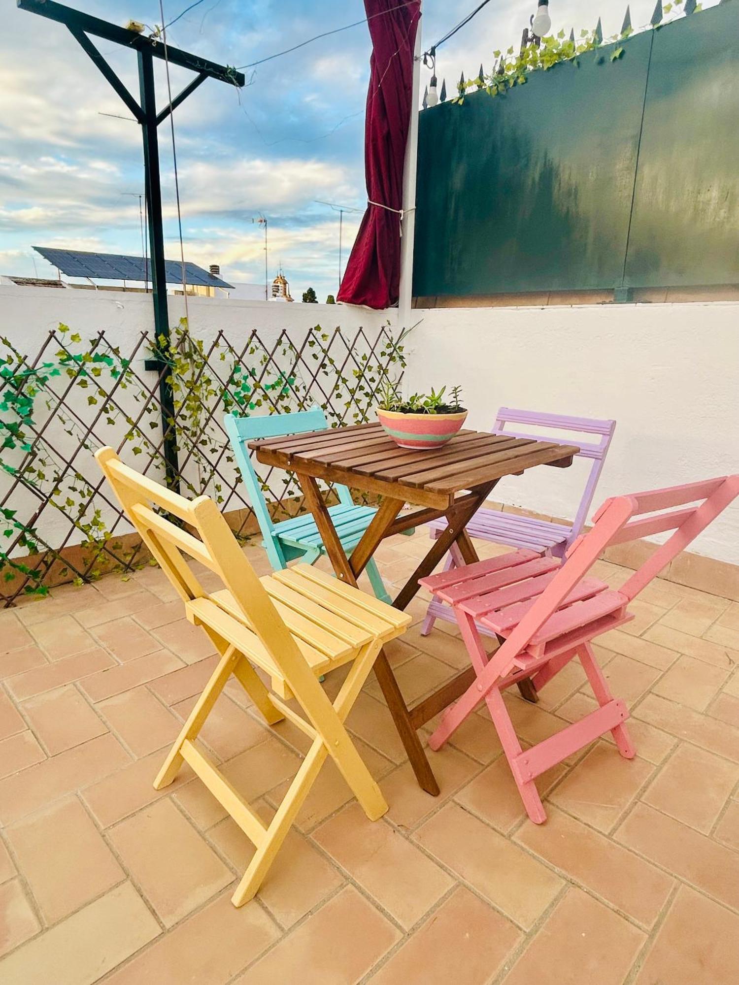 La Azotea Del Sol Apartment เซบีญา ภายนอก รูปภาพ