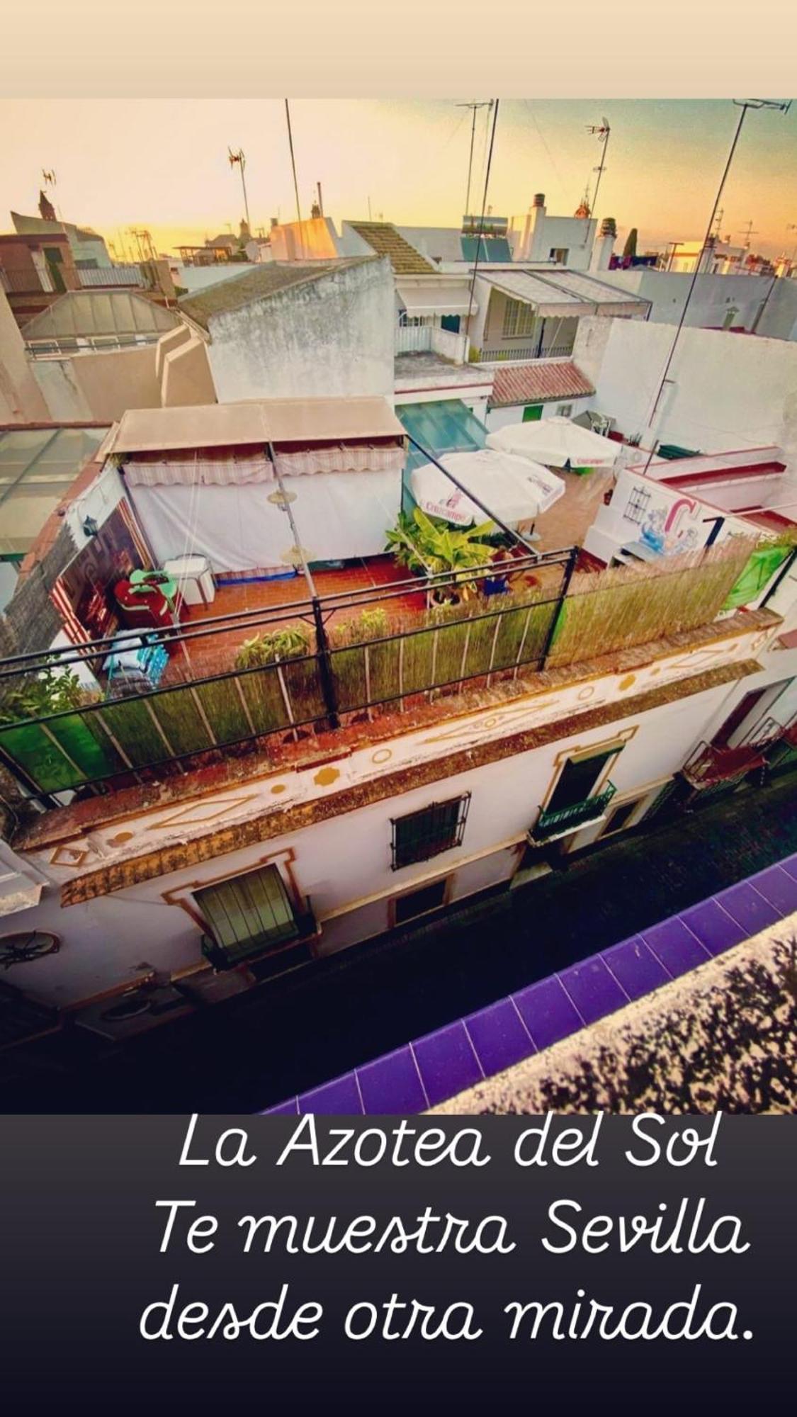 La Azotea Del Sol Apartment เซบีญา ภายนอก รูปภาพ