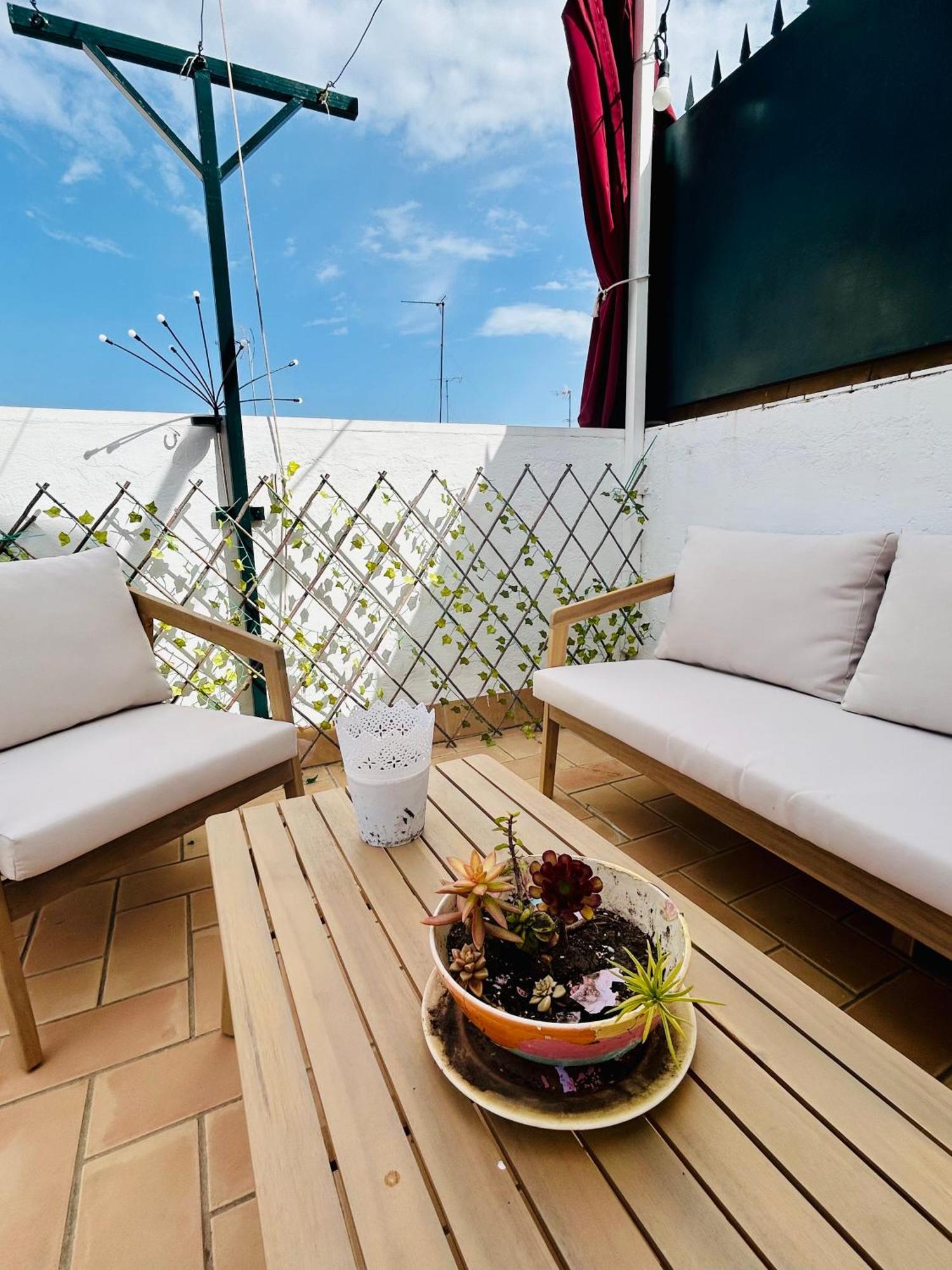 La Azotea Del Sol Apartment เซบีญา ภายนอก รูปภาพ