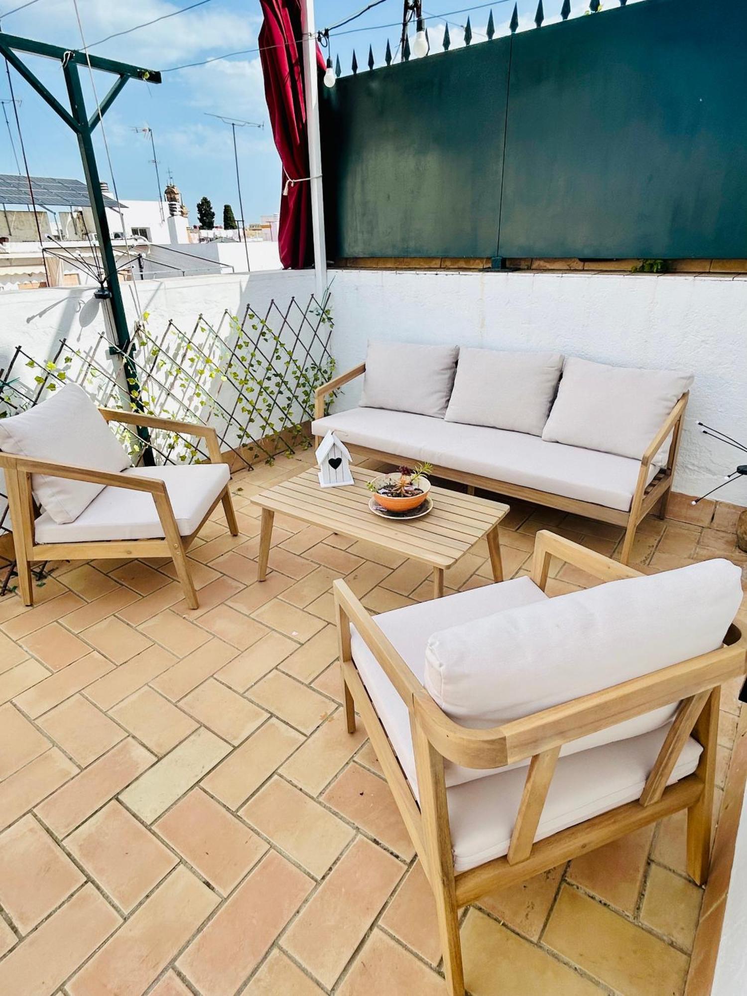 La Azotea Del Sol Apartment เซบีญา ภายนอก รูปภาพ